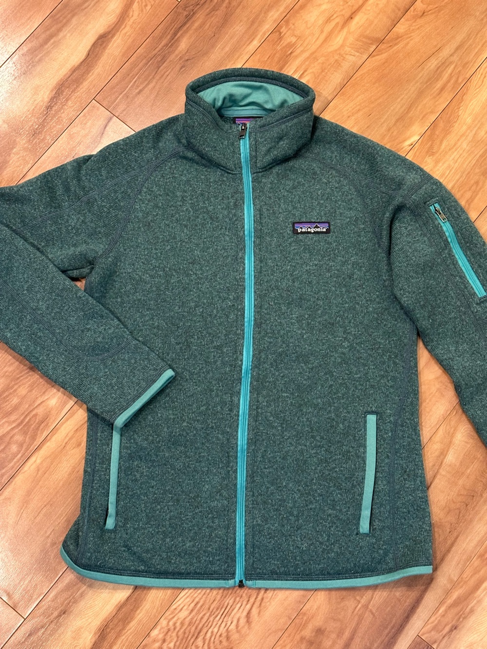 Patagonia Better Sweater Full Zip Fleece Jacket Teal Green Women’s XS